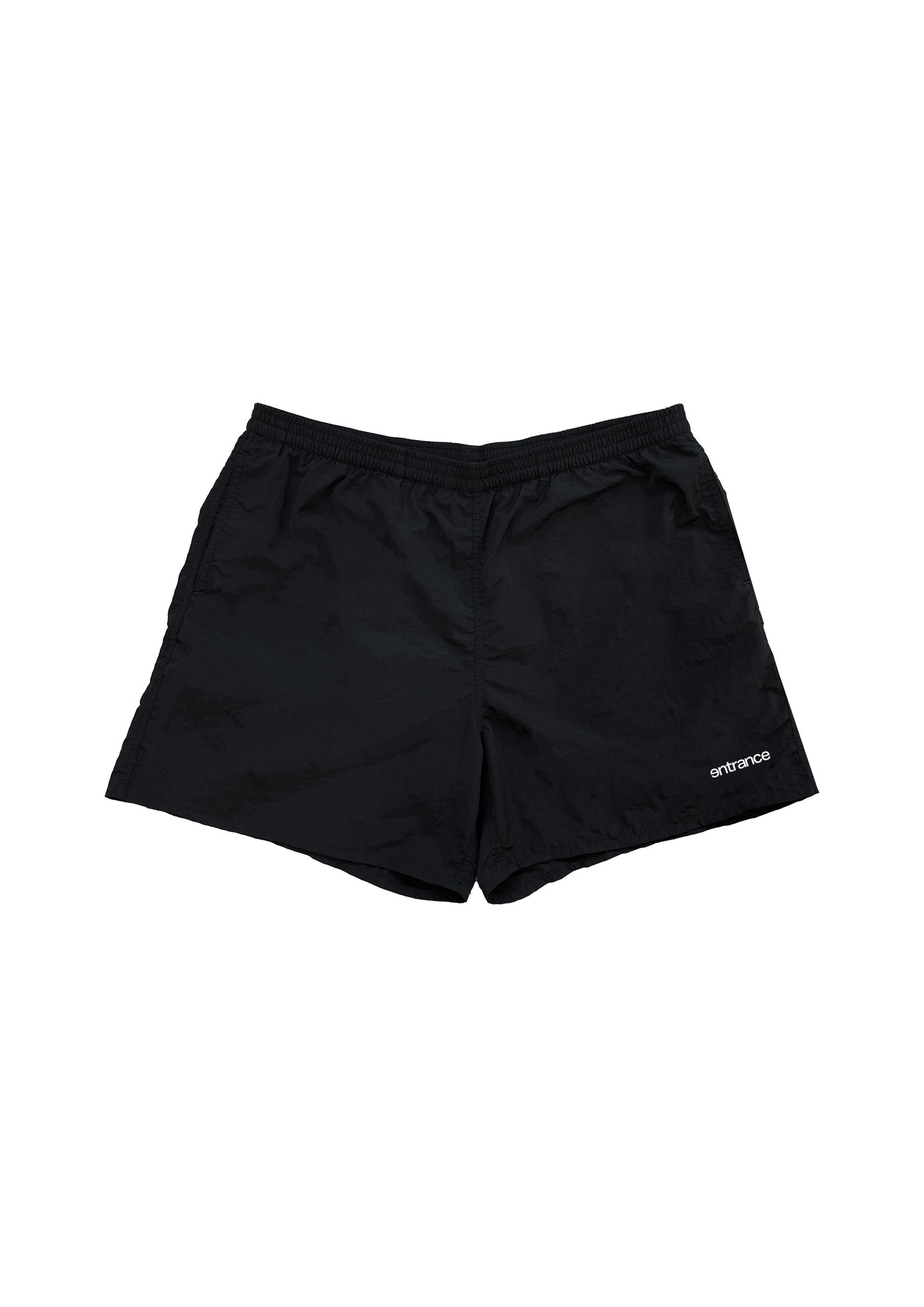 NYLON TECH SHORTS / BLACK