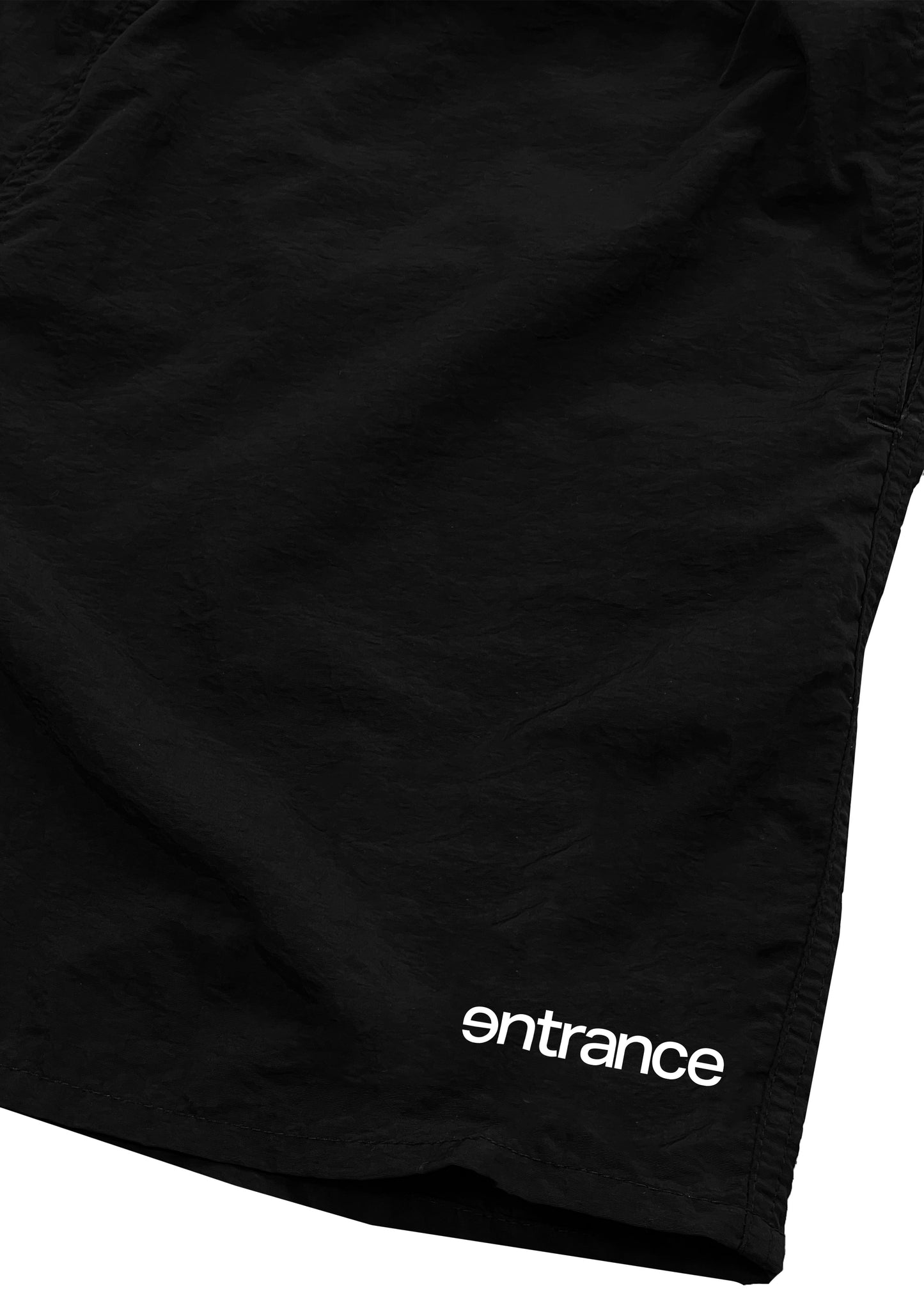 NYLON TECH SHORTS / BLACK