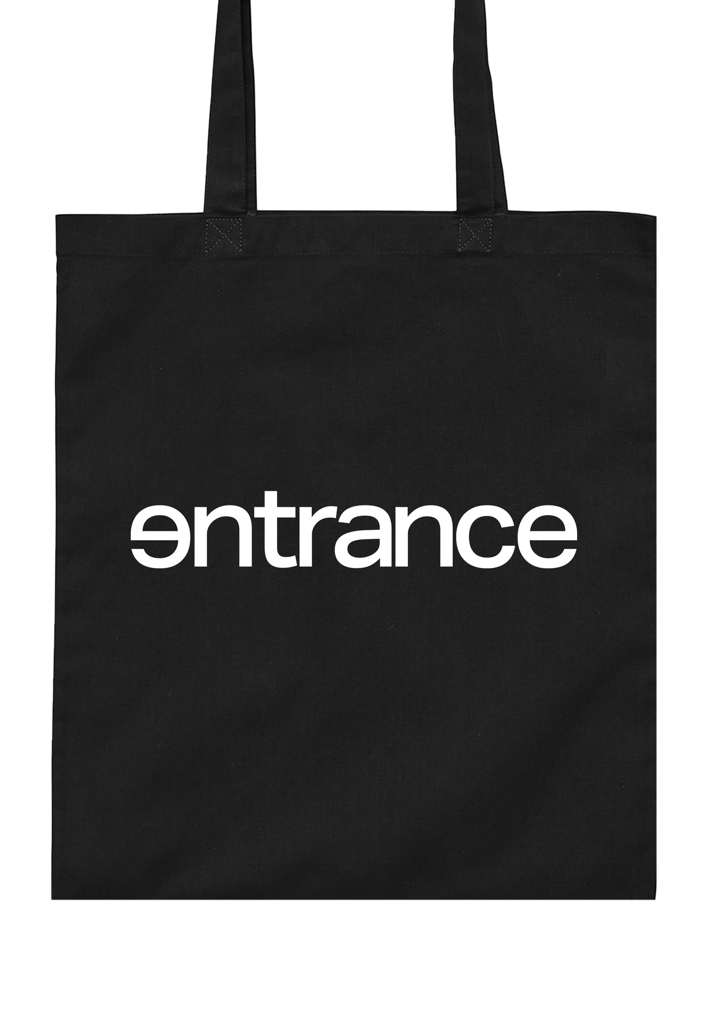 entrance LOGO TOTE BAG / BLACK