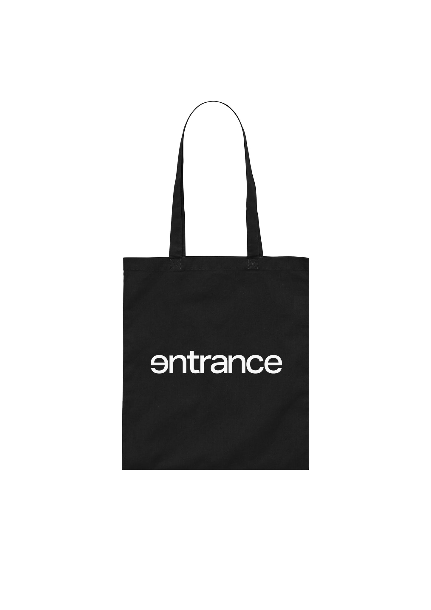 entrance LOGO TOTE BAG / BLACK
