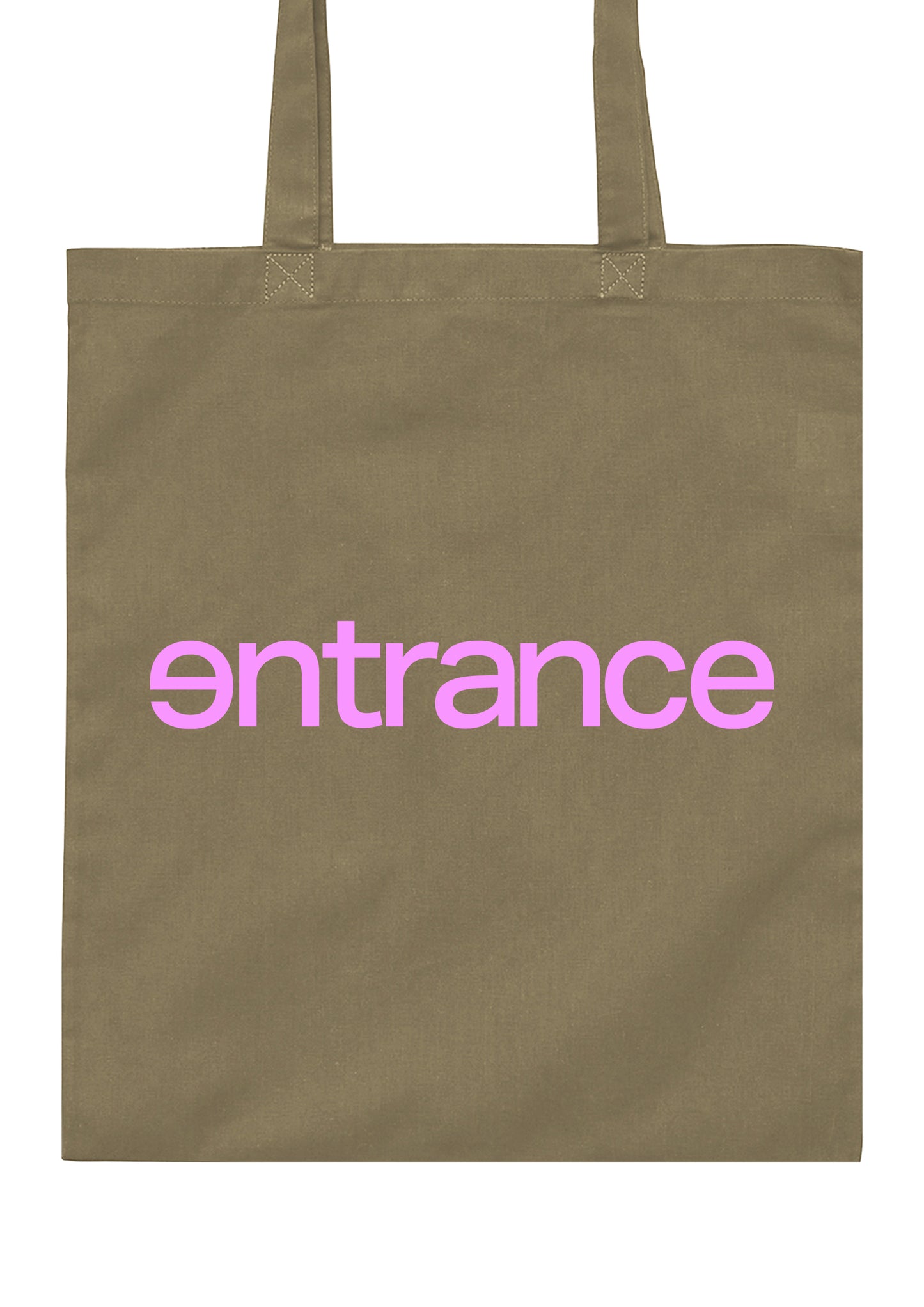 entrance LOGO TOTE BAG / BROWN