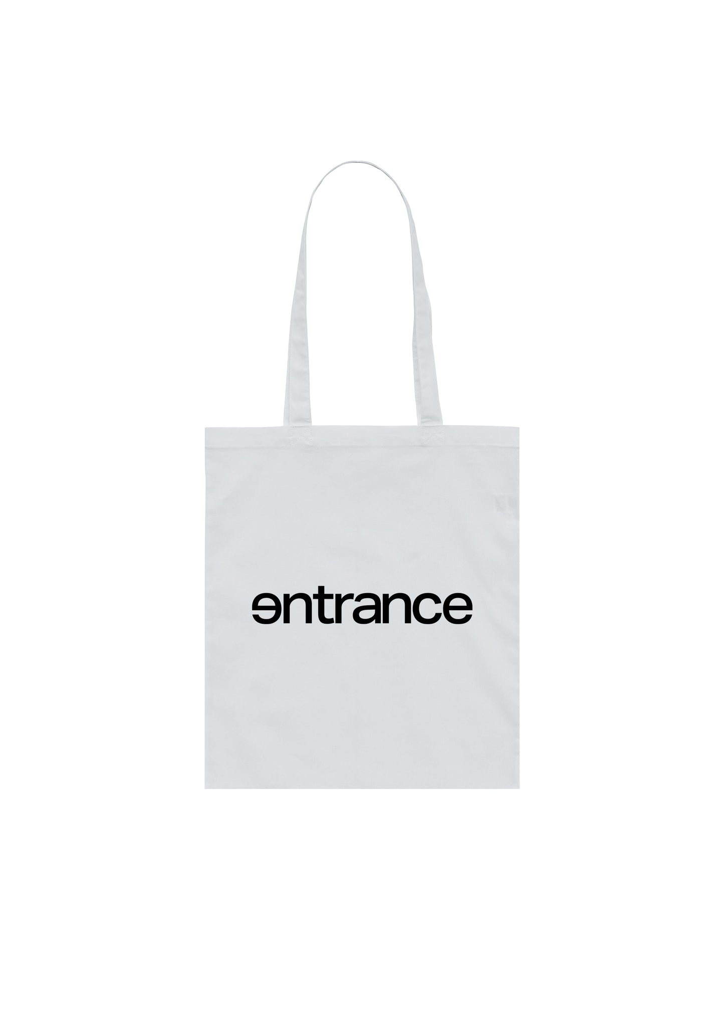entrance LOGO TOTE BAG / LIGHT GRAY