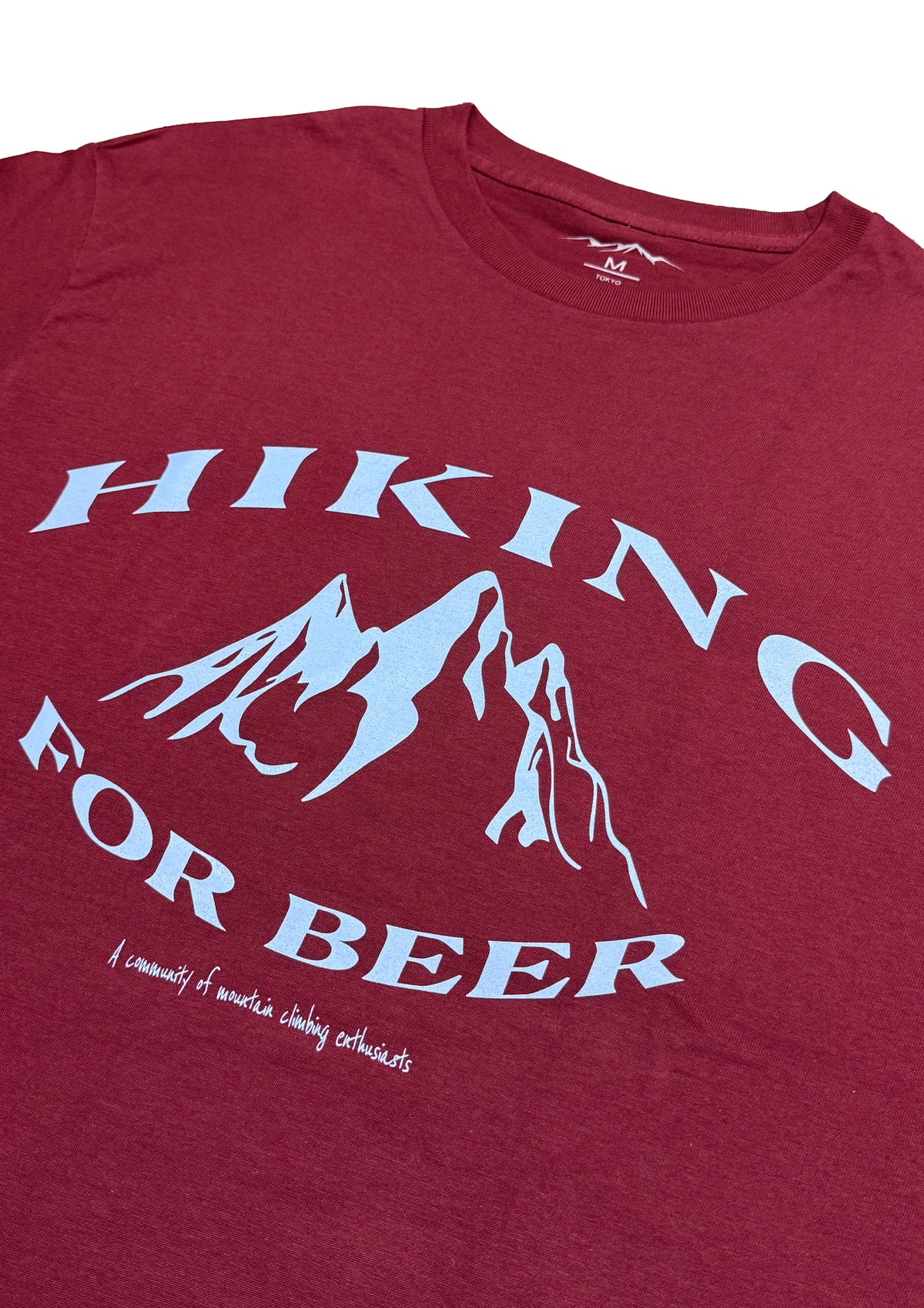 【PRE ORDER】GEZAN TEE / BURGUNDY