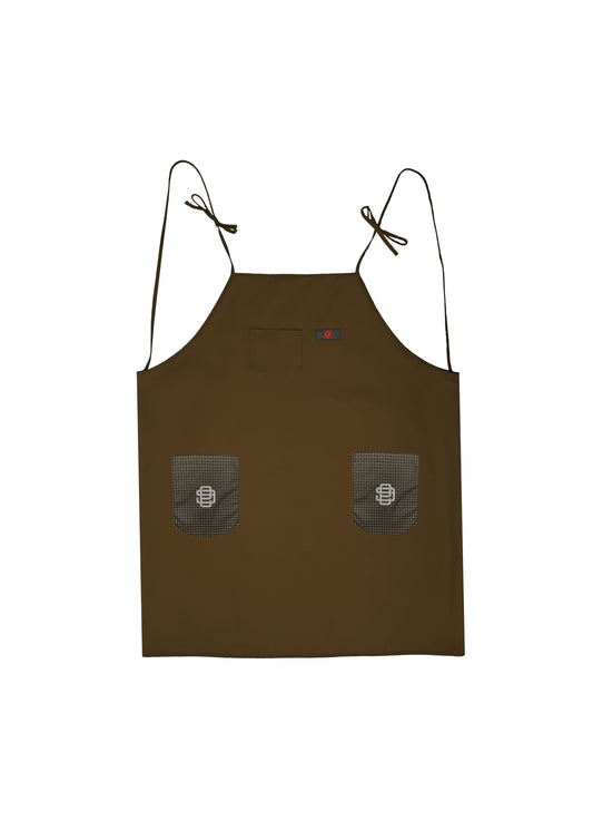 3 WAY DUCK APRON / BROWN【PRE ORDER】