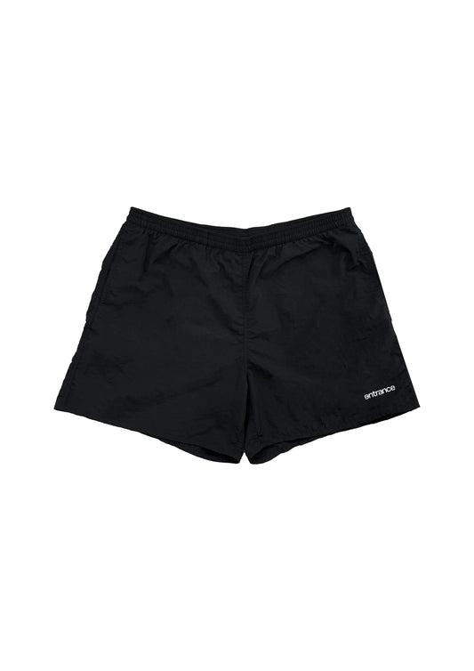 NYLON TECH SHORTS / BLACK