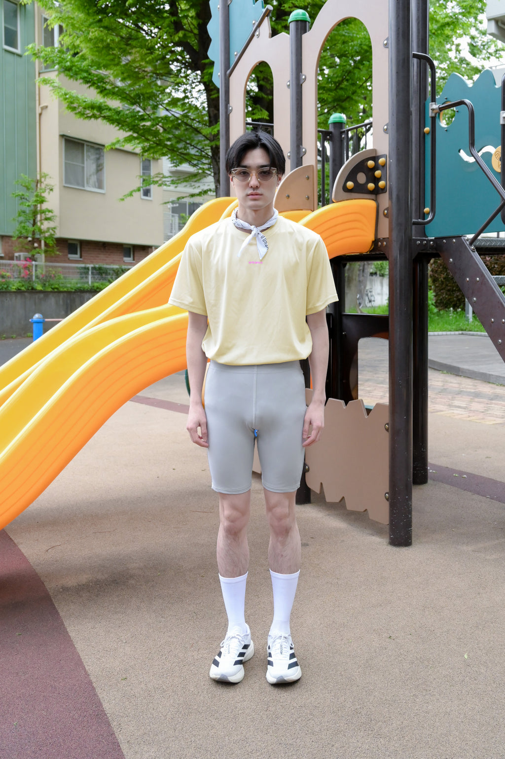 TECH TIGHTS / LIGHT GREY