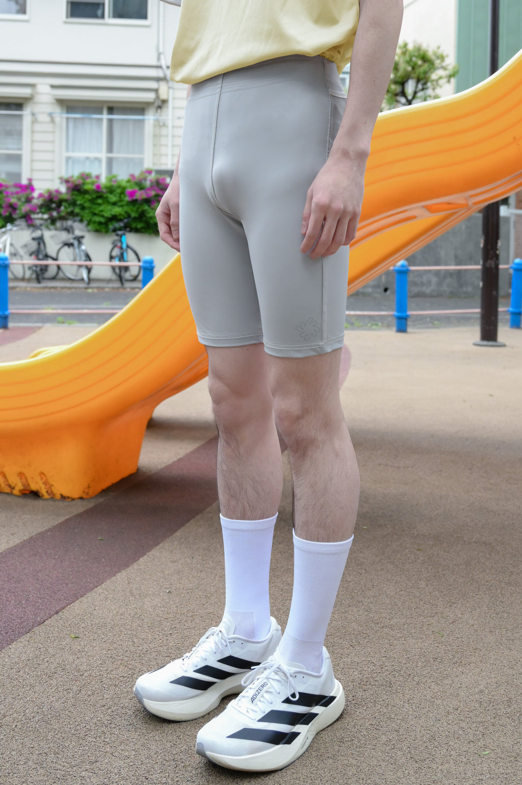 TECH TIGHTS / LIGHT GREY