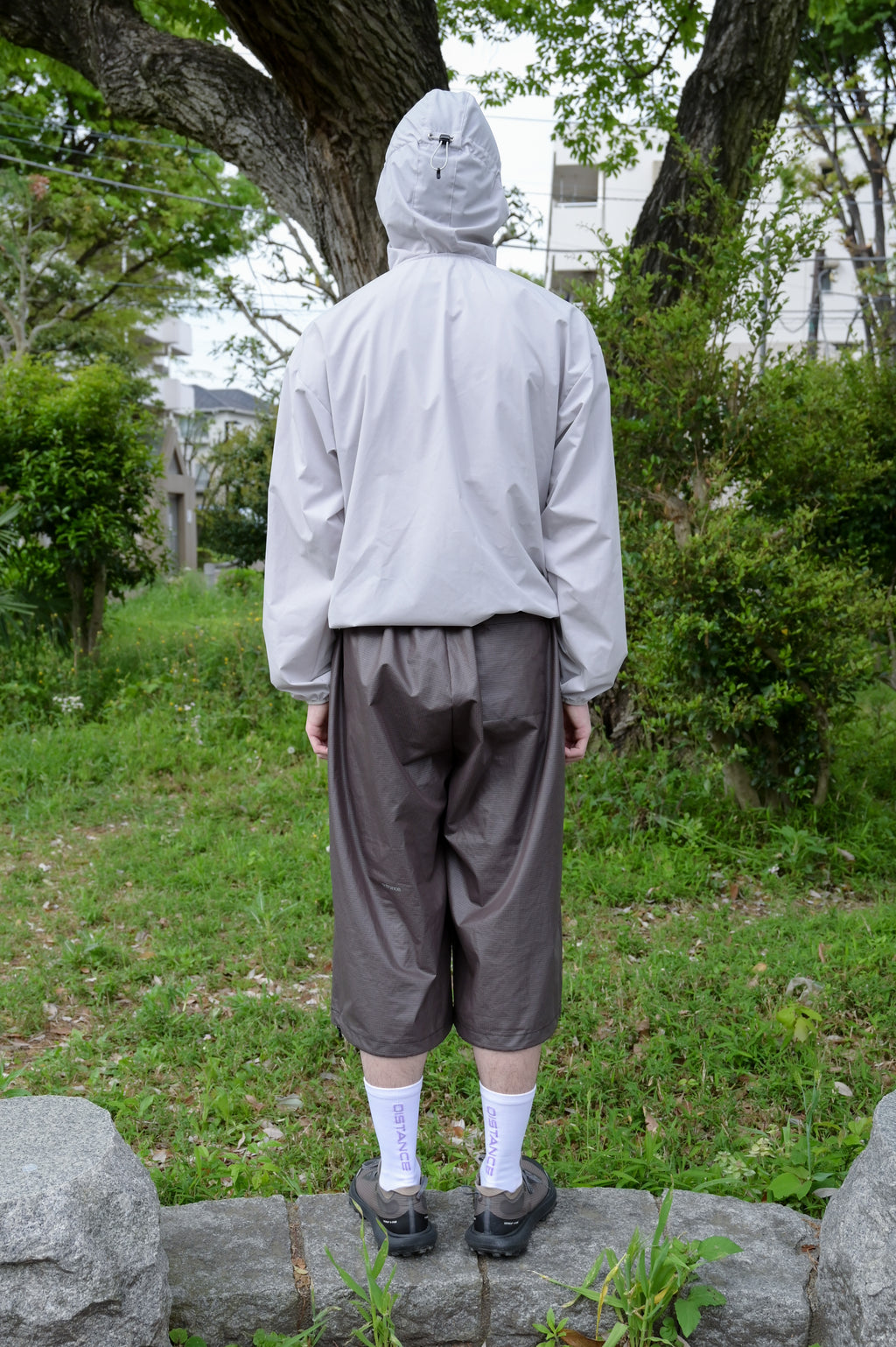 WIND STOPPER JACKET / LIGHT GREY