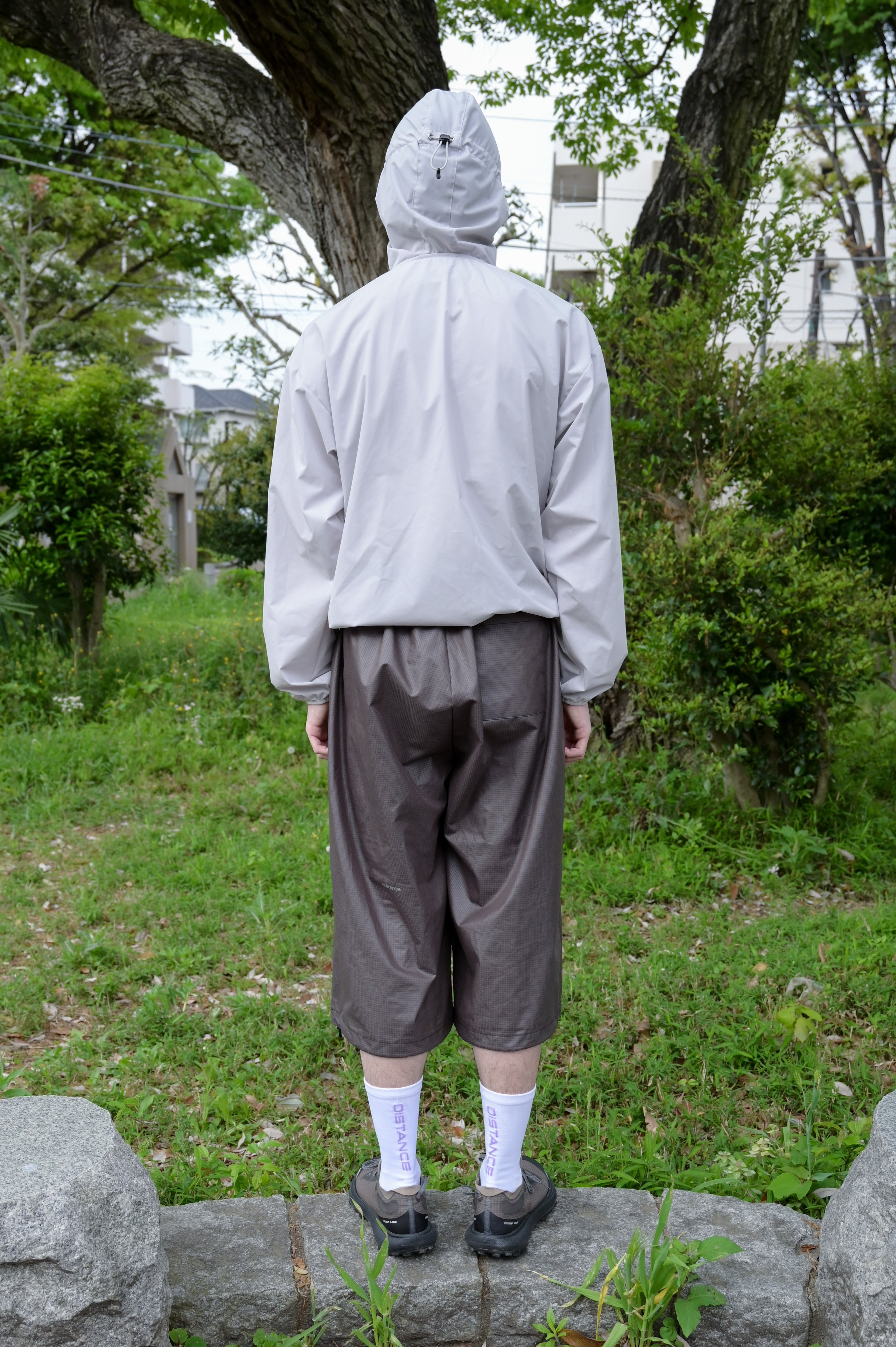 WIND STOPPER JACKET / LIGHT GREY