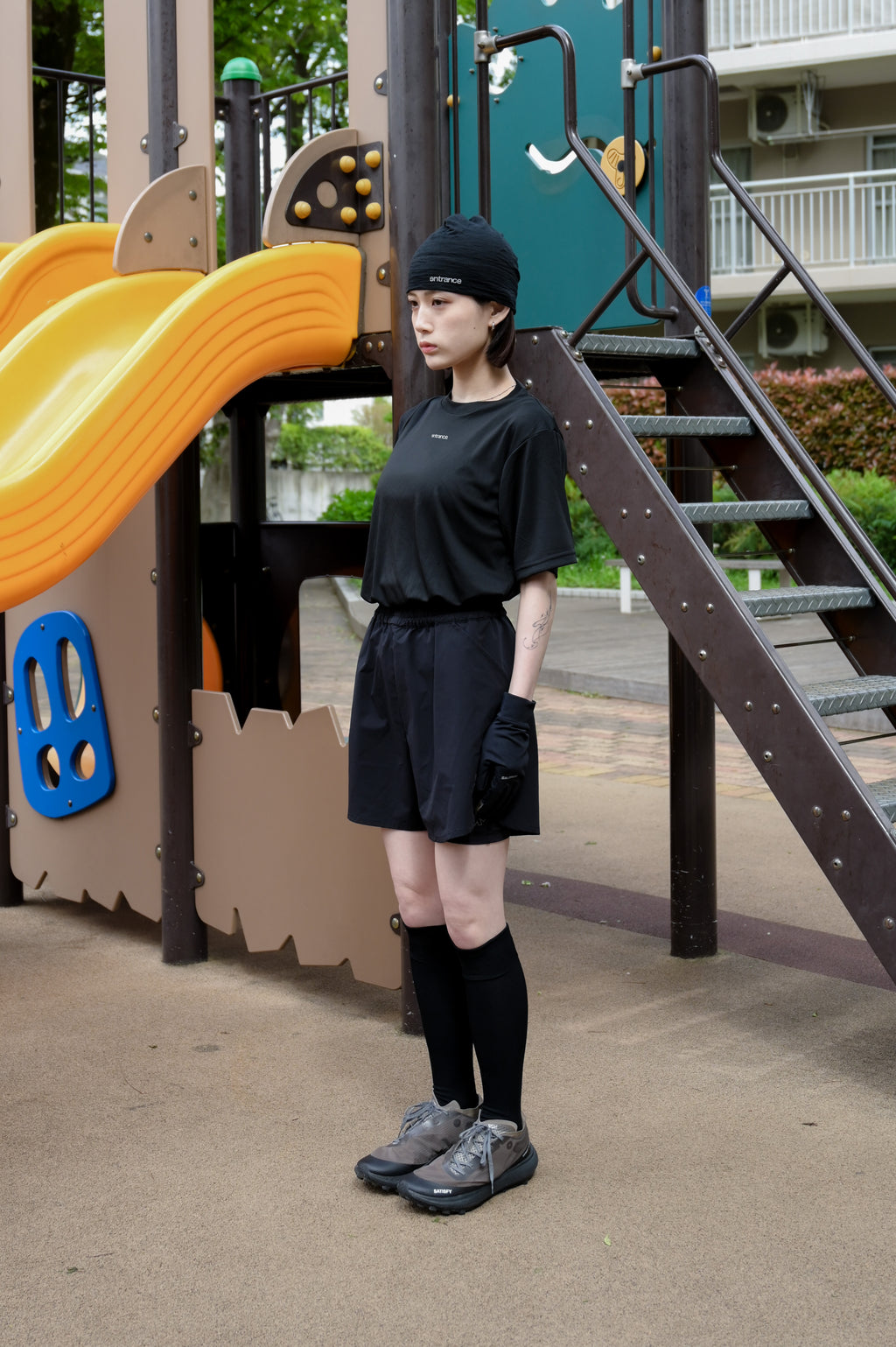 CLUB TECH TEE / BLACK