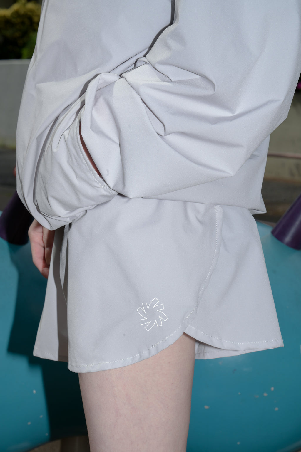 NOREN SHORTS / LIGHT GREY
