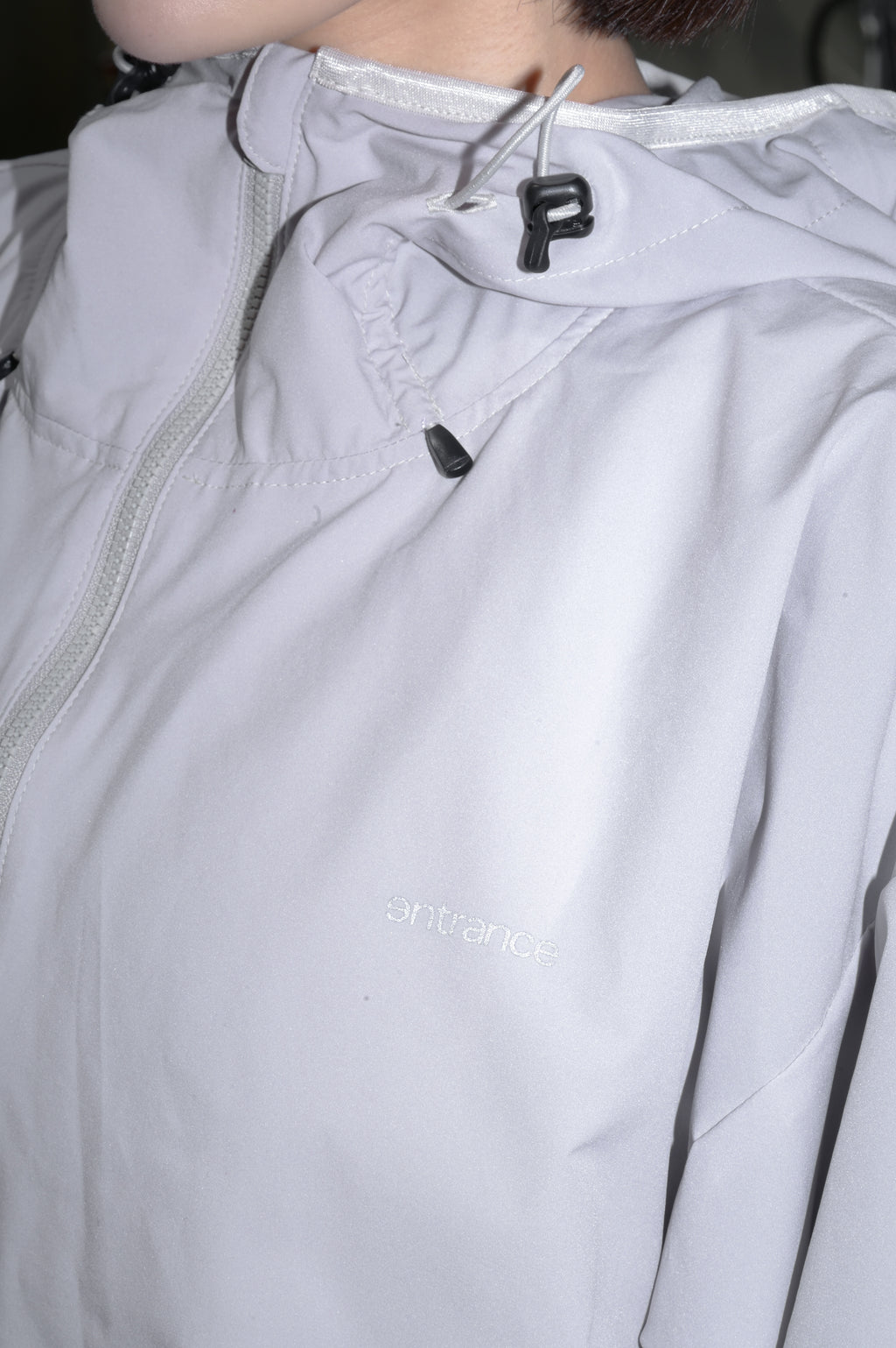 WIND STOPPER JACKET / LIGHT GREY