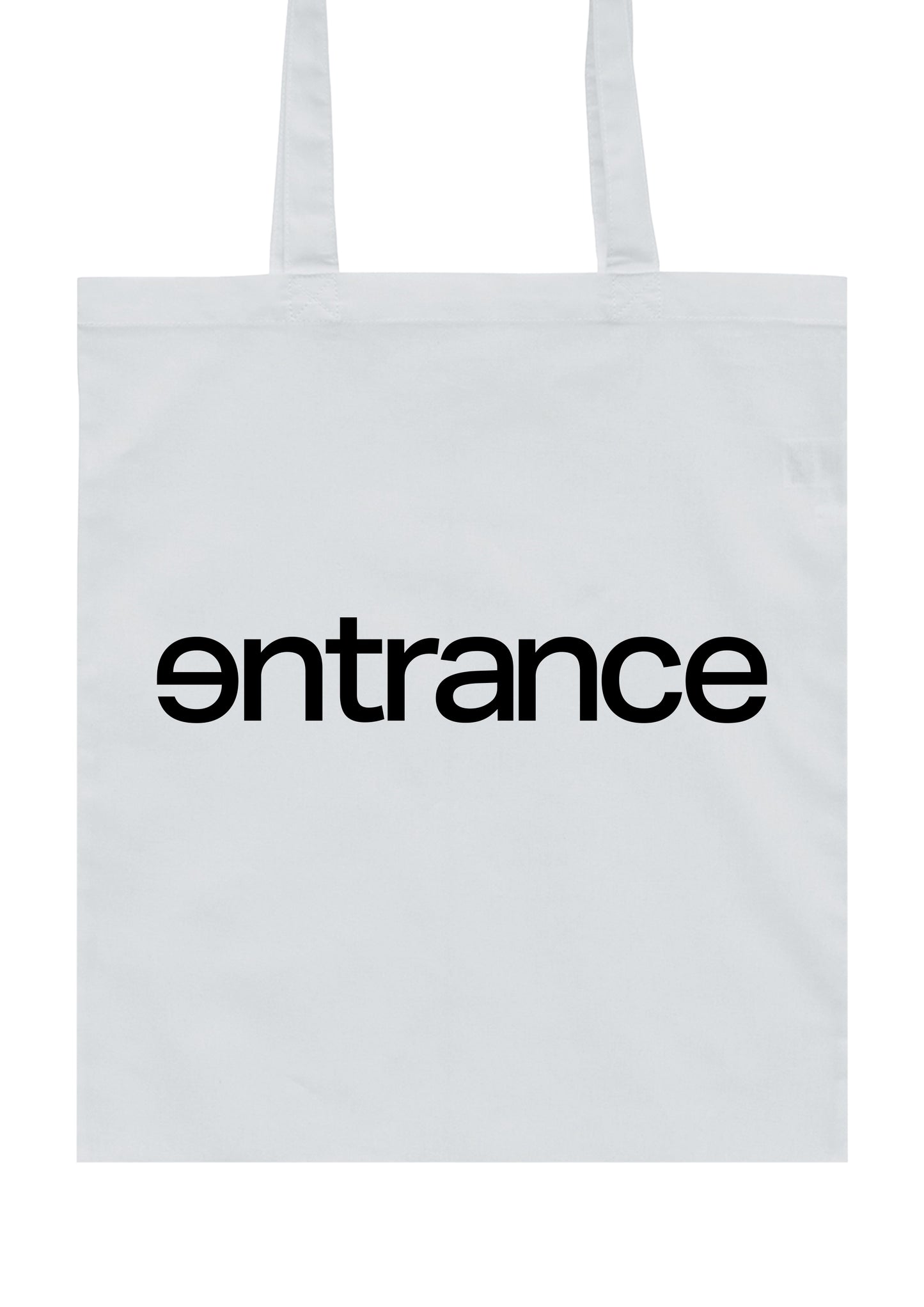 entrance LOGO TOTE BAG / LIGHT GRAY