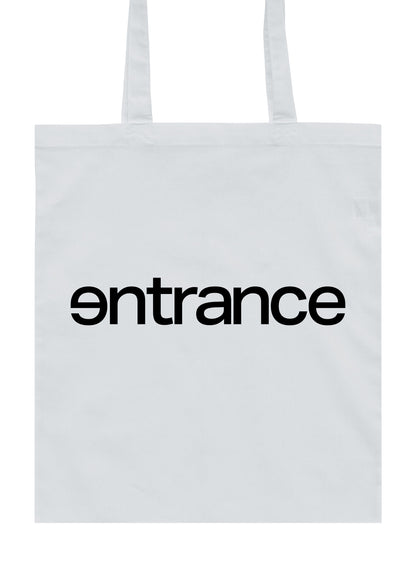 entrance LOGO TOTE BAG / LIGHT GRAY
