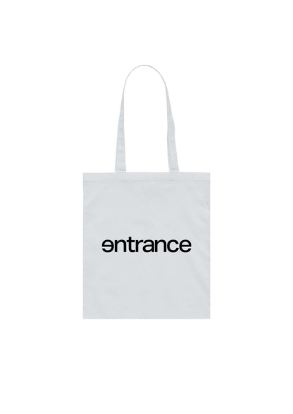 entrance LOGO TOTE BAG / LIGHT GRAY