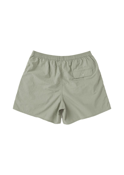 NYLON TECH SHORTS / OLIVE
