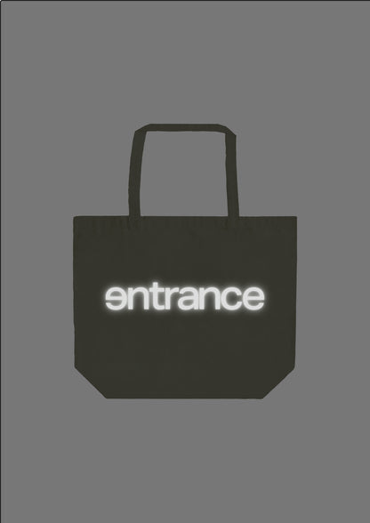 entrance LOGO TOTE BIG BAG / OLIVE